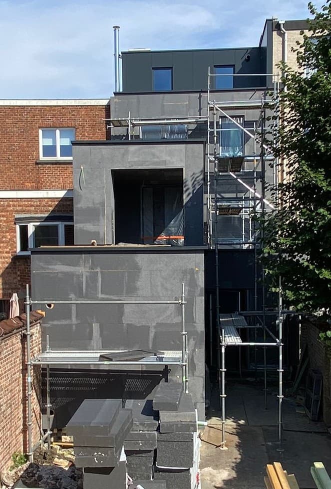 EPS gevelisolatie voor crepi afwerking