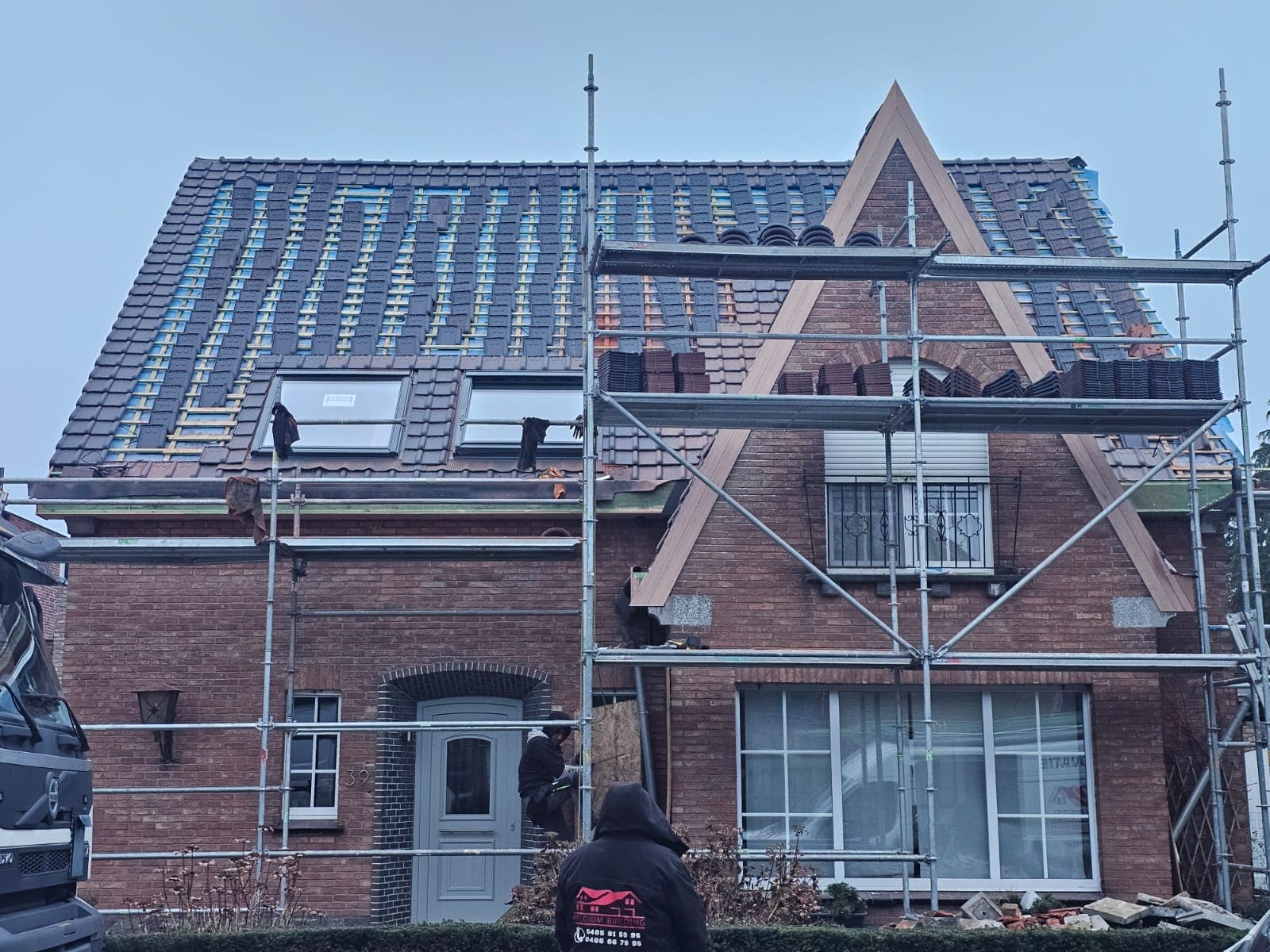 Hellend dak sarking isolatie foto 4