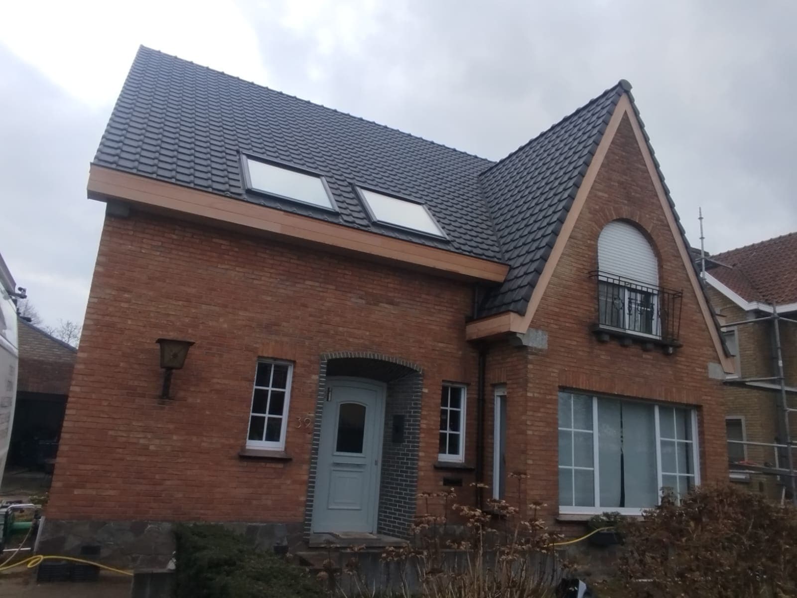 Hellend dak sarking isolatie foto 1