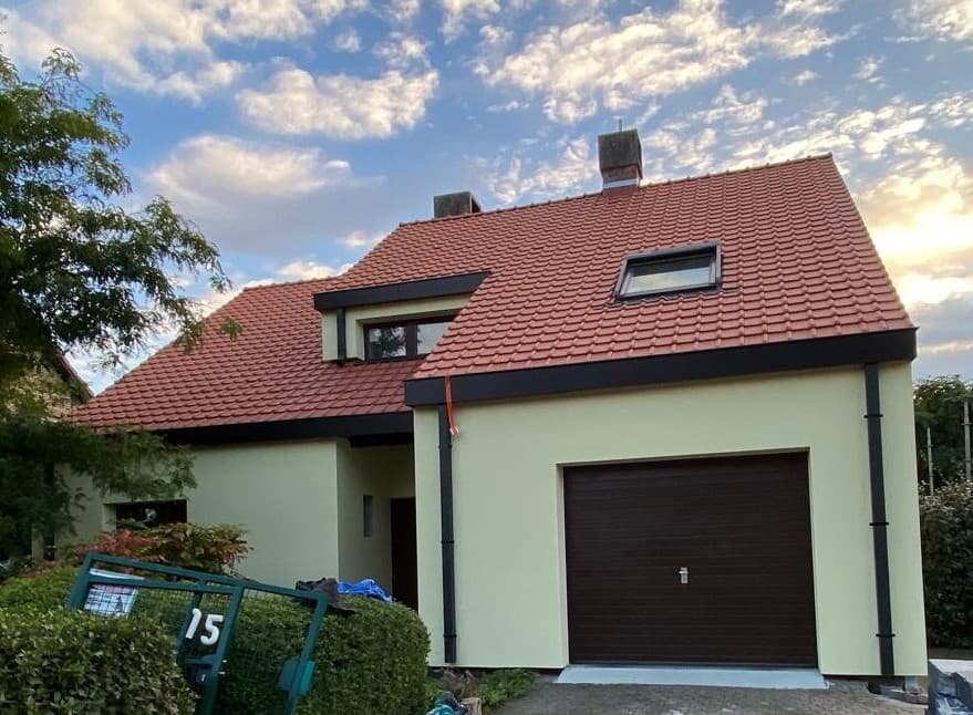 Zadeldak met dakverspringing